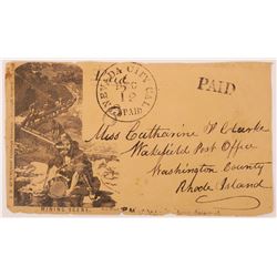 Hutchings Mining Scene 1850s Cover  (123764)