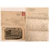Image 1 : Two Russ House  Advertising Covers & Letter  (116215)