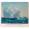 Image 1 : Ice Off the Labrador Coast Oil Painting by William M. Hekking  (122254)