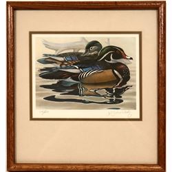 Wood Ducks Giclee Print  (116203)