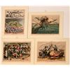 Image 2 : Nine PUCK Magazine Original Color Prints  (118911)