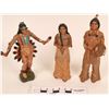 Image 1 : American Indian Pottery Figures (3)  (121754)