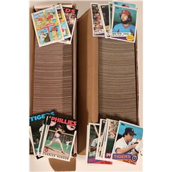 Topps 1985, 1986 Baseball Card Sets  (110556)