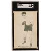 Image 1 : 1930's Exhibits Max Schmelling Postcard  (119250)