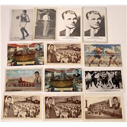 Boxing Themed Postcards  (125692)