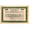 Image 1 : Golf Publishing Company, Inc. Stock Certificate  (126292)