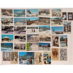 Color Postcards of Skiing  (125698)
