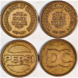 Colorado Prison Tokens  (119352)