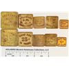 Image 1 : Five Square Delaware Prison Tokens  (119353)