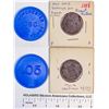 Image 1 : Two Foreign Tokens  (119356)