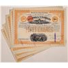 Image 1 : Alaska United Gold Mining Company Stock Certificates (19)  (126016)
