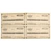 Image 1 : Hastings Consolidated Gold & Silver Mining Company Stock Certificates (4 count)  (62969)