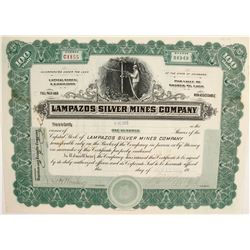 Lampazos Silver Mines Company Stock  (77948)