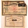 Image 1 : Kansas and Nebraska Railroad Stocks  (110996)