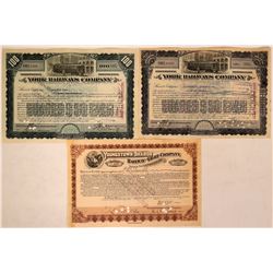 Pennsylvania Railroad Stocks  (114880)