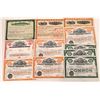Image 1 : Whiskey Distillers Stock Certificate Collection  (109316)