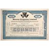 Image 1 : Massey-Ferguson Ltd Stock Certificate  (83871)