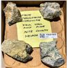 Image 1 : Pyrite and Chalcocite from Hall Moly Mine  (122165)