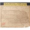 Image 1 : Nebraska Railroads Map  (59630)