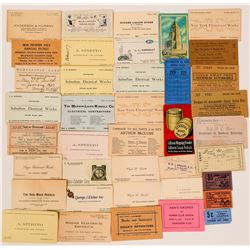 Business cards from the Fresno area c.1920's  (115230)