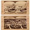 Image 1 : Birdseye View Stereoviews of San Francisco and Sacramento, California  (118733)