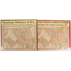 Maps of Maryland, Delaware & D.C.  (72009)