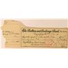 Image 1 : Bullion & Exchange Bank Check to Ghirardelli Chocolate Company  (113582)