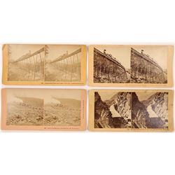 Four New Hampshire Stereoviews  (118738)