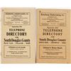 Image 1 : 1941 and 1942 Telephone Directories for South Douglas County, Oregon  (55647)