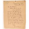 Image 1 : Department of Justice Letter Signed by Aaron A. Sargent  (107893)
