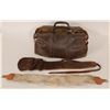 Image 2 : Black Leather Chaps, Rifle Scabbard, Leather Bag  (109802)
