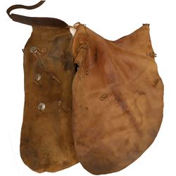 Western Brown Suede Chaps  (108754)