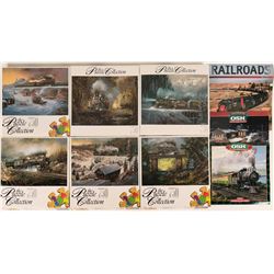 Railroad. Puzzles and Calendars  (117776)