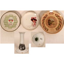 Dakotas Souvenir Plate Collection (4)  (115346)