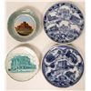 Image 1 : Souvenir Plates from Oklahoma (4)  (115348)
