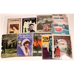 Art of Sheet Music Assortment: California  (124694)