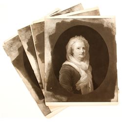 Martha Washington Engravings Prints (4)  (90595)