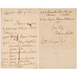 William Howitt Signed Letter  (106483)