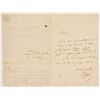 Image 1 : Jean-Baptiste Honoré Raymond Capefigue Signed Letter  (106484)