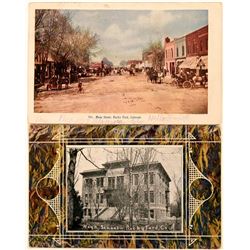 Rocky Ford, Colorado Postcards (2)  (118412)