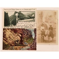 Royal Gorge, Colorado Postcards (2)  (118516)