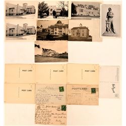 Eastern Colorado Town Postcards Includes Lamar, Julesburg & Sterling (8)  (118398)