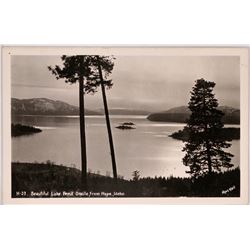 H-37. Beautiful Lake Pend Oreille, from Hope Idaho RPC  (119560)