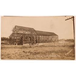 Shelly Idaho, RPC, Alfafa Mill being built, early 1900s  (119960)