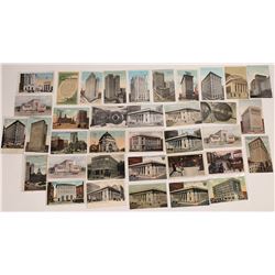 Banks of Illinois, Great Lakes, RPC and Litho Postcards  (125725)