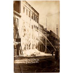 Jones Saddlery Co. Real Photo Postcard  (126612)