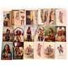 Image 1 : Artist Signed Indian Themed Postcards  (125475)