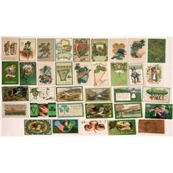 St. Patrick's Day Postcards ~35  (125868)