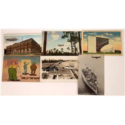 Various U.S. Blimp Postcards  (125283)