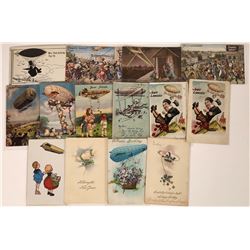 Blimp/ Zeppelin Humor Cards  (125290)